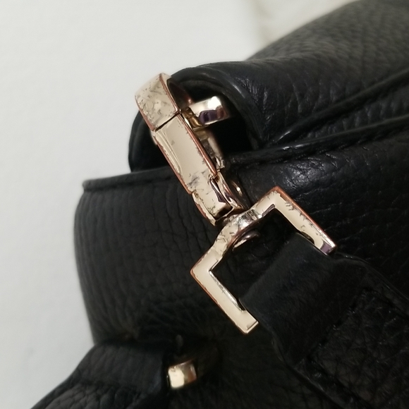 Kate Spade New York Alexya Pine Grove Way Pebbled Leather Shoulder Bag Satchel - Picture 7 of 12